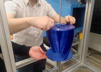 Vytisknutý model rotoru